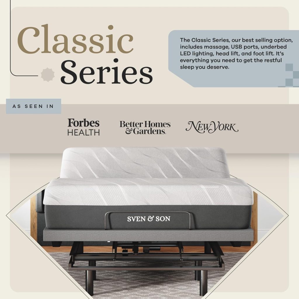 sven & son adjustable bed