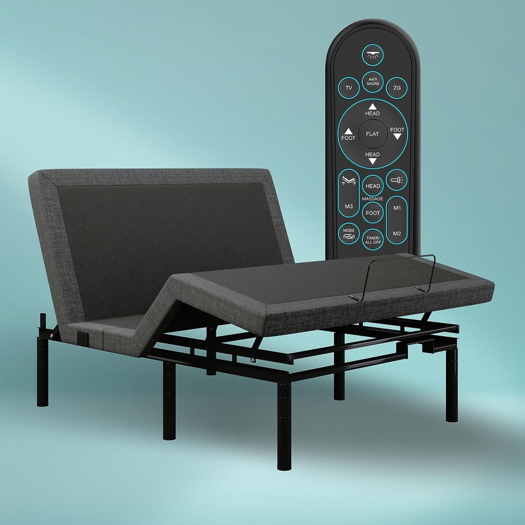 best adjustable bed frame for heavy person