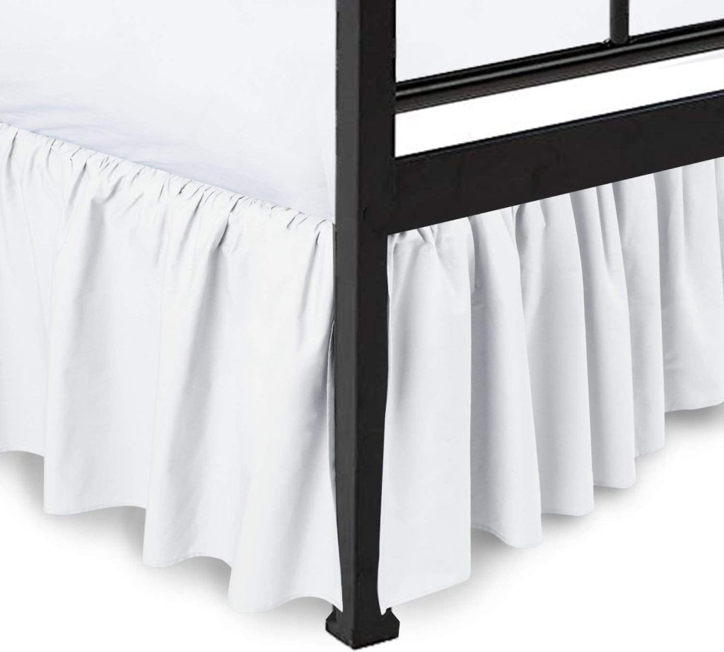 bed skirt for adjustable bed