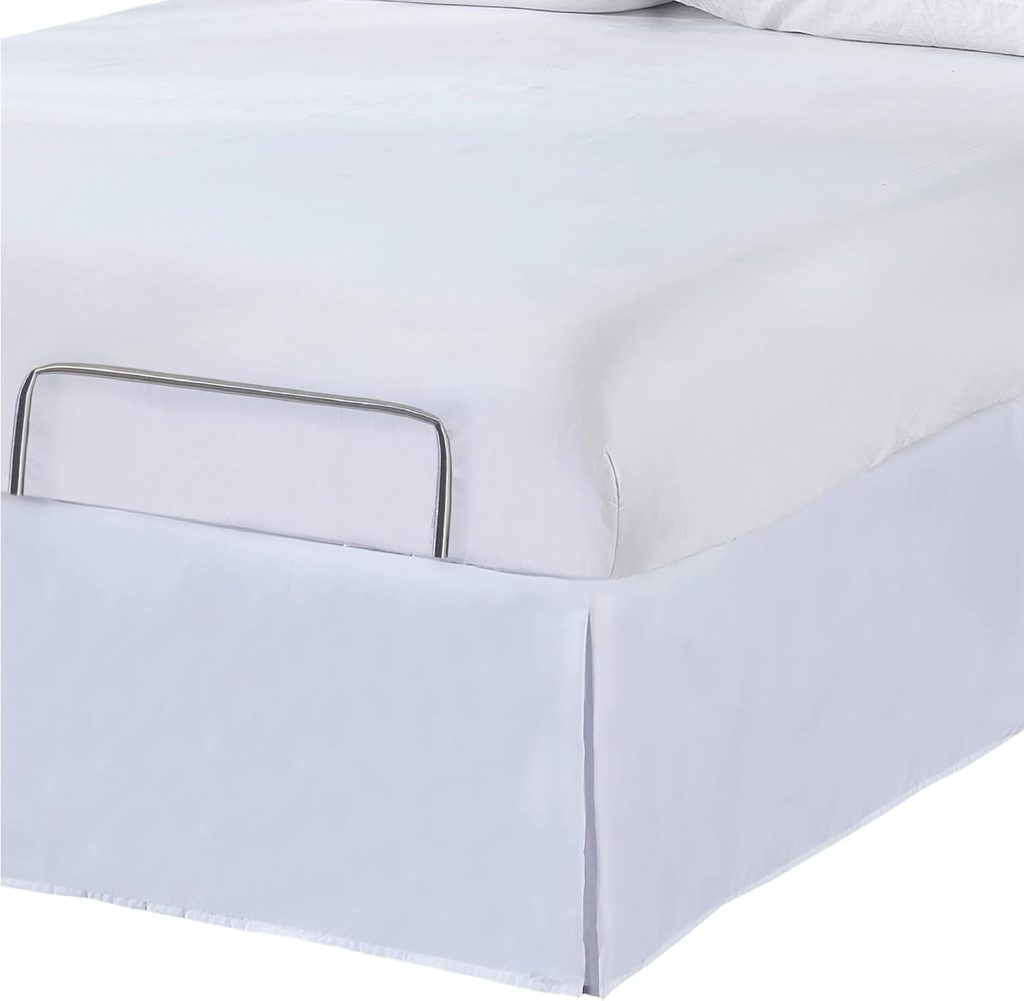 bed skirt for adjustable bed
