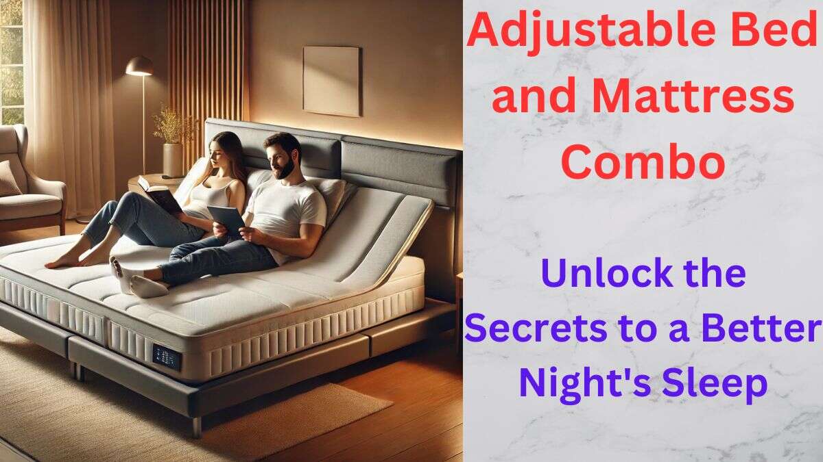 Adjustable Bed and Mattress Combo