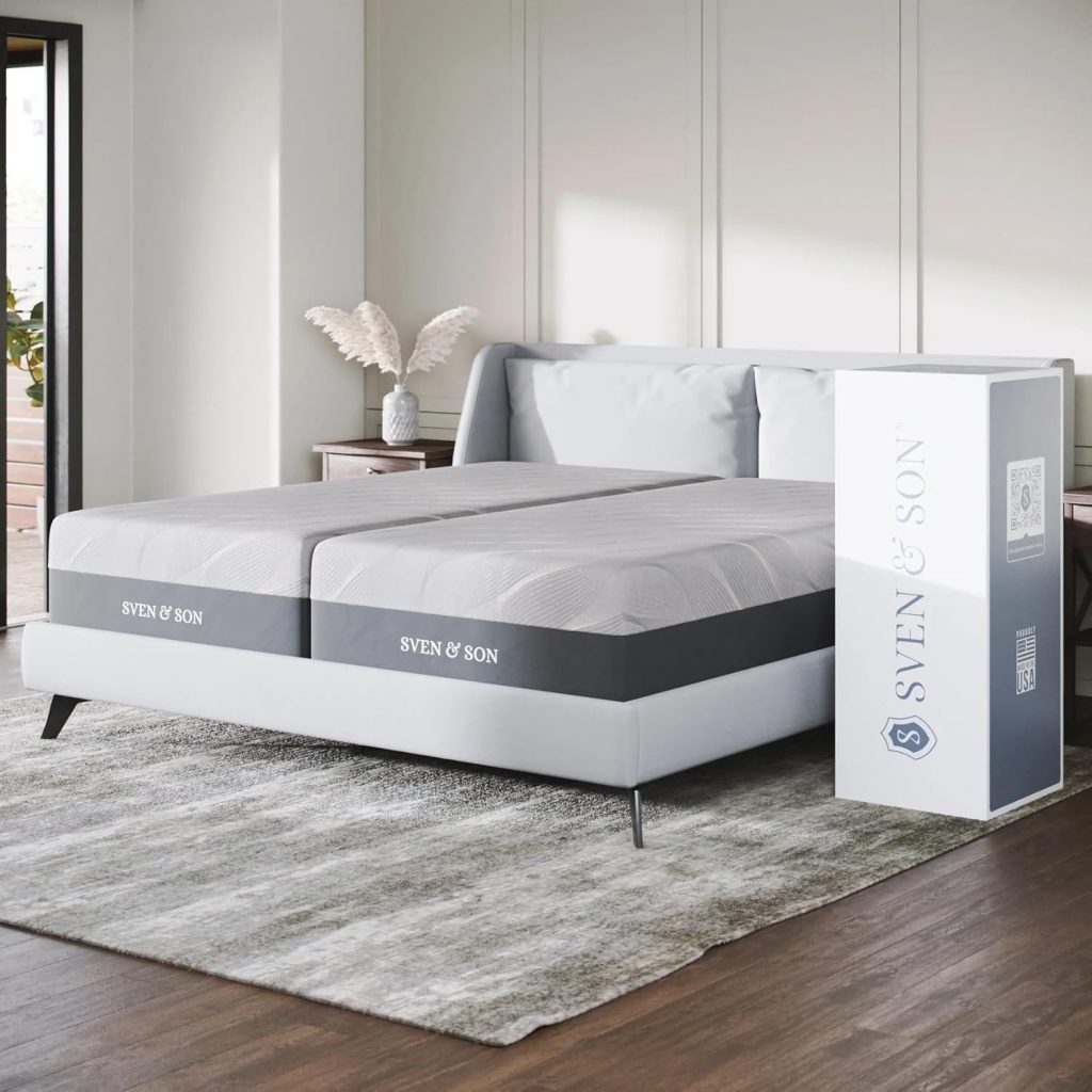 sven and sons split california king mattress