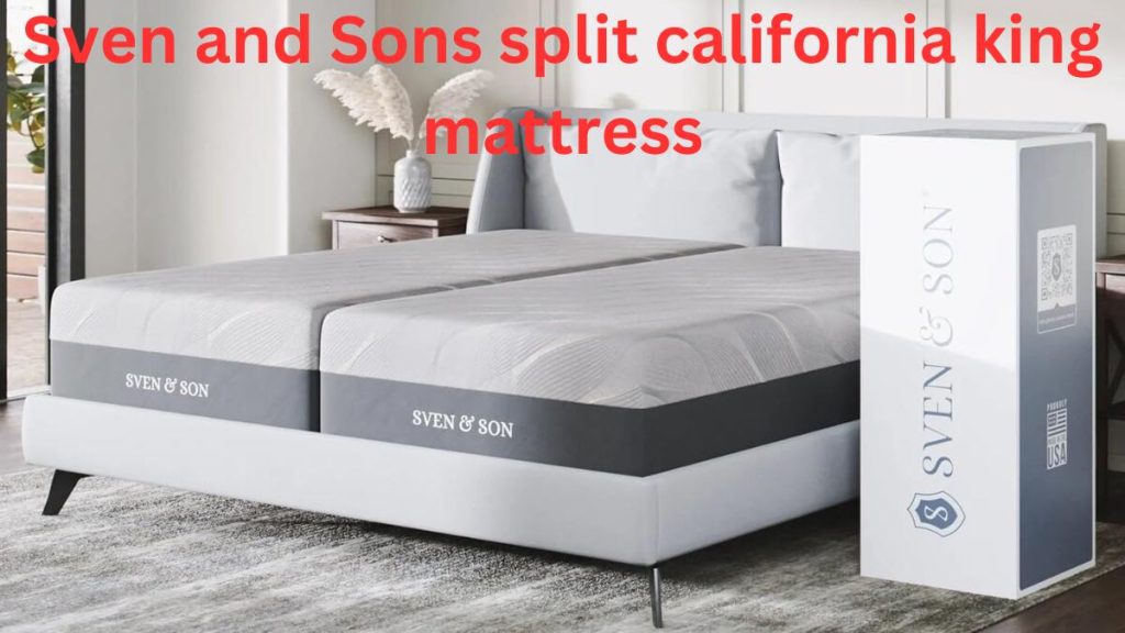 sven and sons split california king mattress